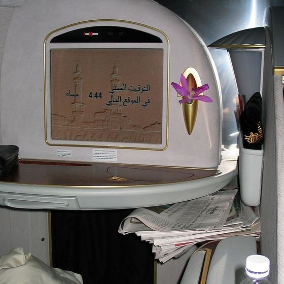 First Class, Dubai to New York