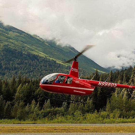 R44 helicopter