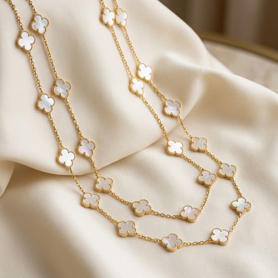 Vintage Alhambra necklace, 20 motifs